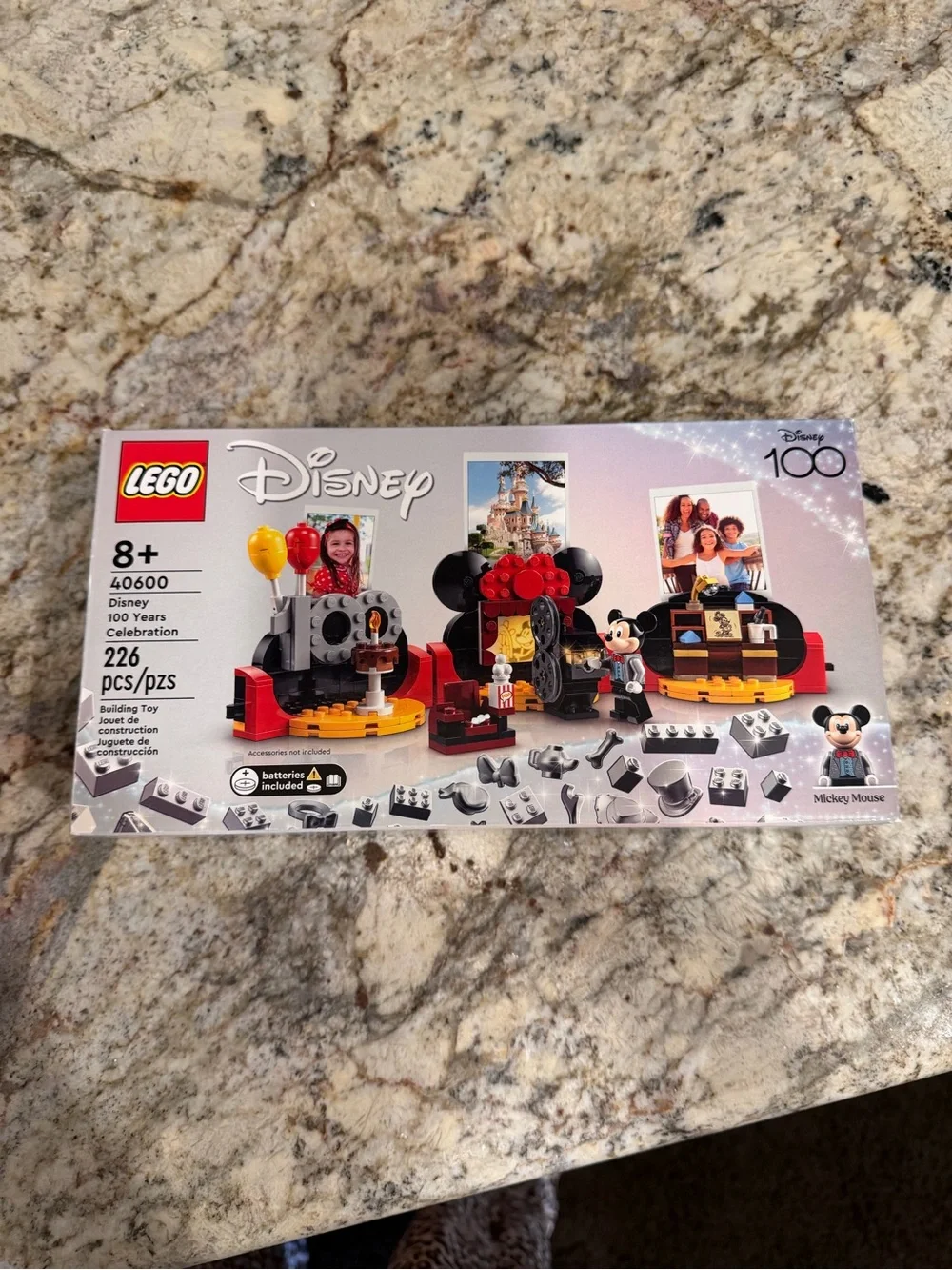 Lego Disney Mini Mickey Moments Set in Black, Red, Yellow 40600